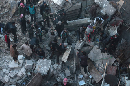 Những nạn nhân bé nhỏ trong nội chiến Syria ảnh 9