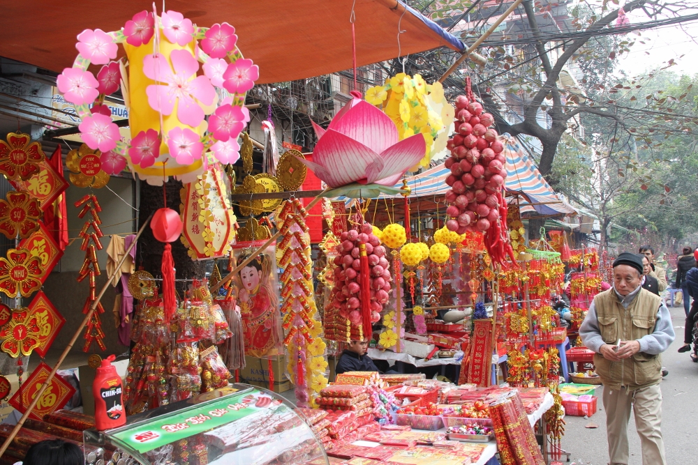 Xuân về chợ hoa phố cổ ảnh 6
