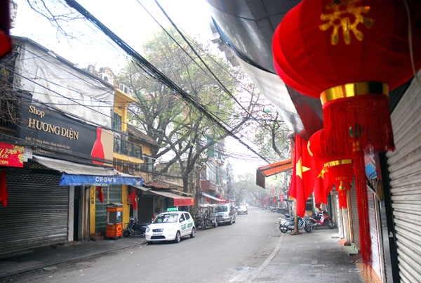 Hà Nội: Khoảng lặng sáng mùng 1 Tết ảnh 4