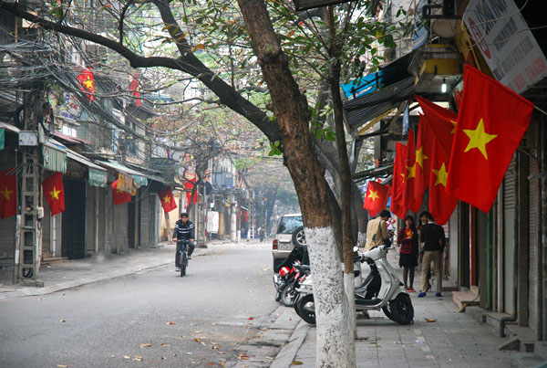 Hà Nội: Khoảng lặng sáng mùng 1 Tết ảnh 7