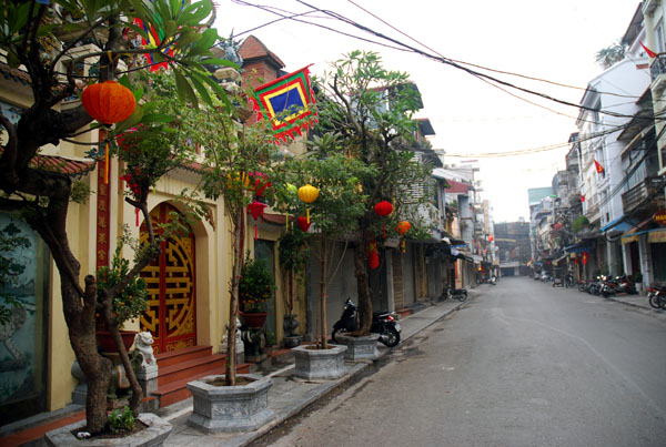 Hà Nội: Khoảng lặng sáng mùng 1 Tết ảnh 9