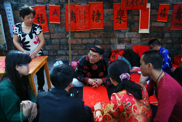 'Phố ông Đồ' ngày tết ảnh 8