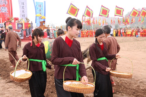 Lễ Tịch điền mở hội mùa xuân ảnh 7