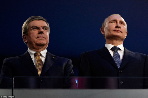 Gấu Sochi 'rơi lệ' trong lễ bế mạc ảnh 6