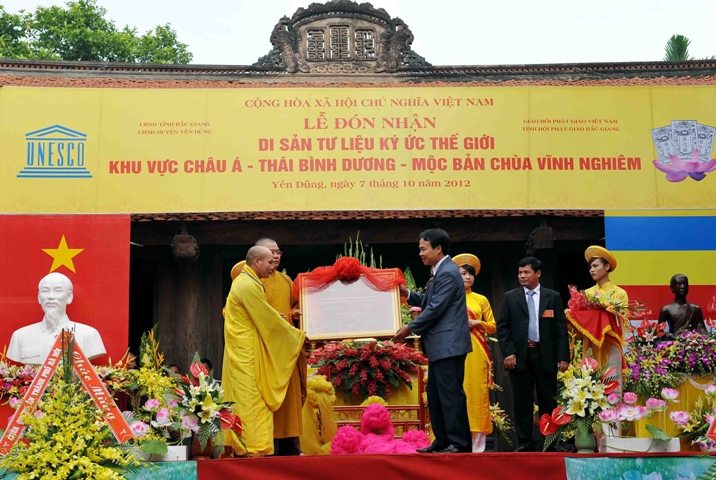 Lễ hội Chùa Vĩnh Nghiêm là Di sản văn hóa quốc gia ảnh 1