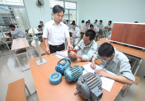 Chất lượng học sinh học nghề còn chênh lệch ảnh 1