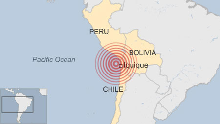 Xuất hiện sóng thần sau động đất cực mạnh ở Chile ảnh 1
