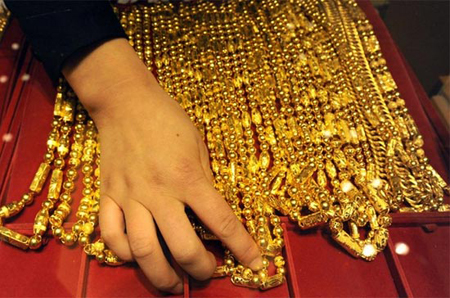 Giá vàng giảm thấp nhất 7 tuần ảnh 1