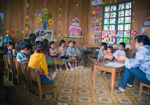 Nhọc nhằn học sinh bán trú vùng cao ảnh 1