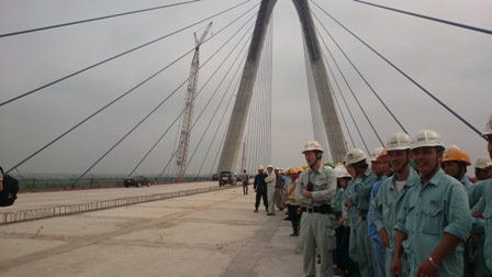 Hợp long cầu dài nhất Hà Nội ảnh 1