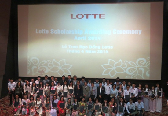 46 suất học bổng Lotte cho sinh viên xuất sắc ảnh 1