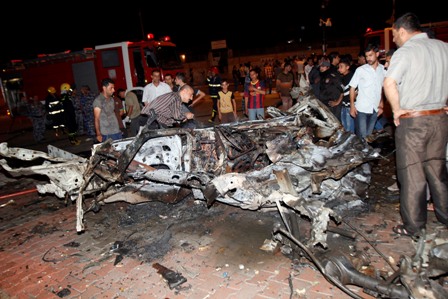  Iraq: Đánh bom phá hoại bầu cử, hơn 120 người thương vong ảnh 1
