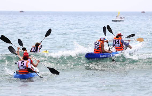 Giải đua thuyền Kayak 'Vượt sóng Mỹ Khê' lần thứ I ảnh 2