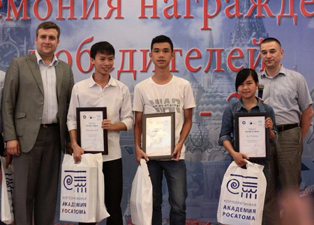 Trao giải cuộc thi Olympic trực tuyến về năng lượng nguyên tử ảnh 1
