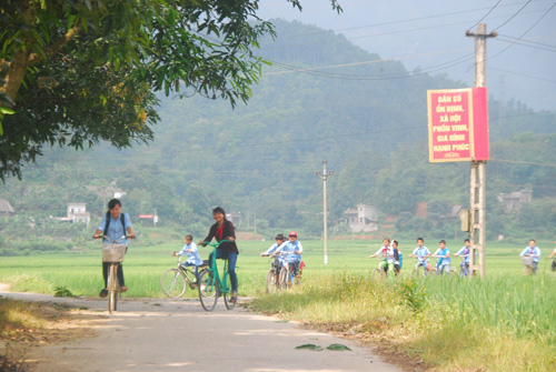 Xã Quang Kim đổi thay nhờ xây dựng nông thôn mới