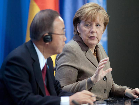 Thủ tướng Đức Merkel sẽ trở thành Tổng Thư ký LHQ? ảnh 1