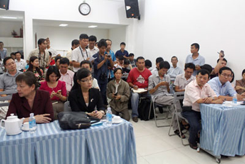 Họp báo về vụ tự thiêu trước cổng Hội trường Thống Nhất ảnh 1