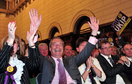 Anh chao đảo do “cơn địa chấn” UKIP ảnh 1