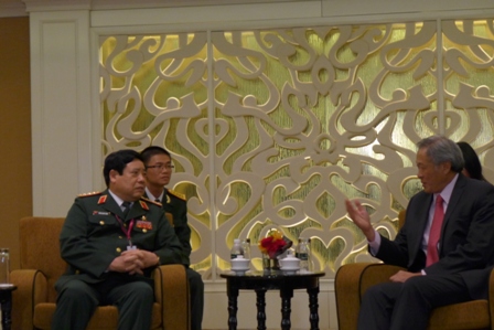Hoạt động của Bộ trưởng Quốc phòng Việt Nam tại Shangri-La ảnh 1