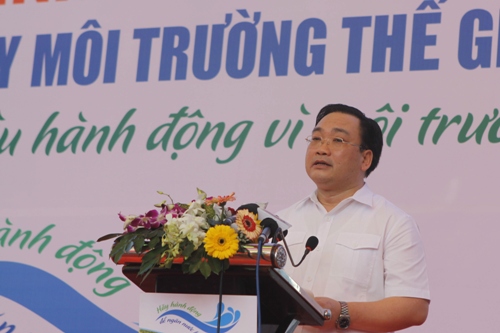 Mít tinh hưởng ứng Ngày Môi trường thế giới ảnh 1