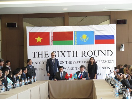 Việt Nam và Liên minh Hải quan kết thúc vòng 6 đàm phán FTA ảnh 1