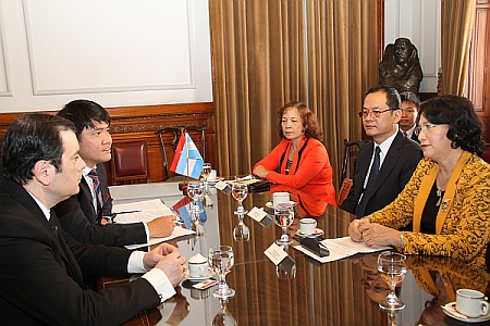 Phó Chủ tịch Quốc hội Nguyễn Thị Kim Ngân thăm Argentina ảnh 1