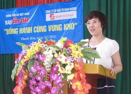 Báo Tin tức 'Đồng hành cùng vùng khó' tại Thanh Hóa ảnh 2