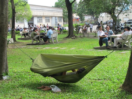 Phụ huynh đội nắng chờ thí sinh ảnh 11