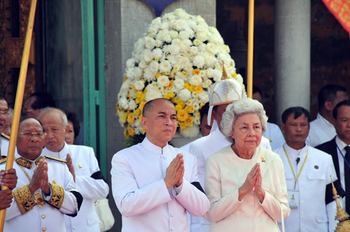 Nghi lễ rước tro cốt cựu Vương Norodom Sihanouk ảnh 2