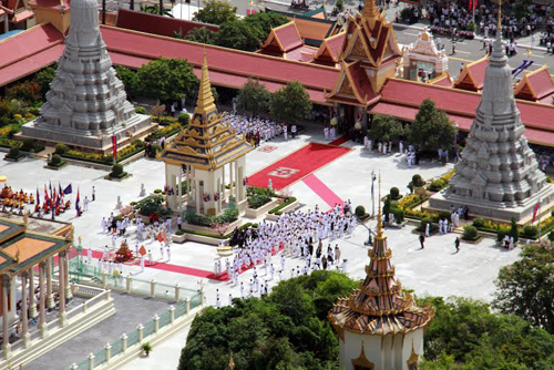 Nghi lễ rước tro cốt cựu Vương Norodom Sihanouk ảnh 3