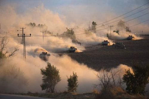 Bộ binh Israel tấn công, dân Gaza tháo chạy ảnh 3
