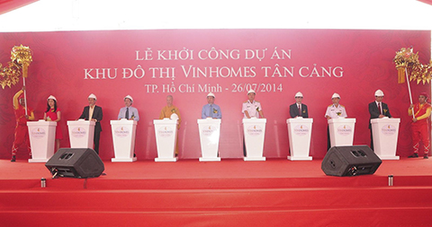 Khởi công khu đô thị Vinhomes Tân Cảng ảnh 1