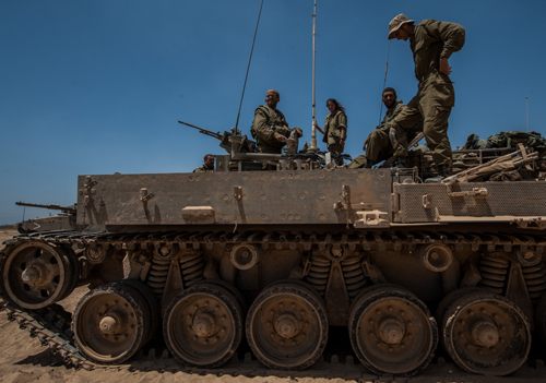 Israel tiếp tục phá hủy đường hầm ở biên giới Gaza ảnh 1