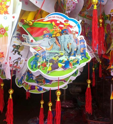 Đèn lồng 'biển đảo' đón Trung thu ảnh 8
