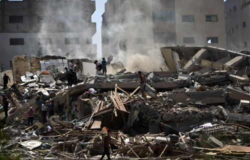 Israel tiếp tục không kích Gaza ảnh 1