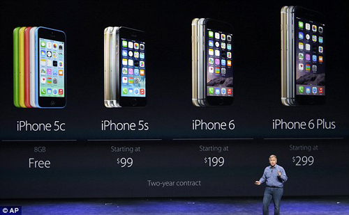 Apple trình làng iPhone 6 và 6+ ảnh 1