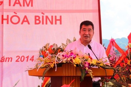 Khởi công Trung tâm may mặc xuất khẩu Hòa Bình ảnh 1