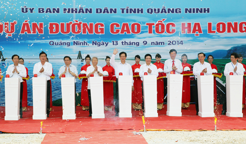 Thủ tướng phát lệnh khởi công cao tốc Hạ Long - cầu Bạch Đằng ảnh 1