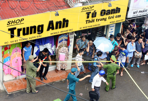 Giải cứu an toàn 3 con tin ở Thanh Xuân, Hà Nội ảnh 1