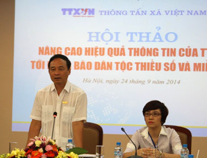 TTXVN nâng cao hiệu quả thông tin tới đồng bào dân tộc ảnh 1