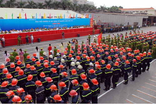 Ấn tượng hội thi chữa cháy và cứu nạn, cứu hộ ảnh 2