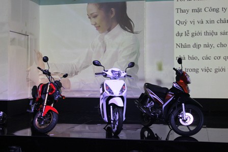 Honda Việt Nam ra mắt 3 mẫu xe mới ảnh 1