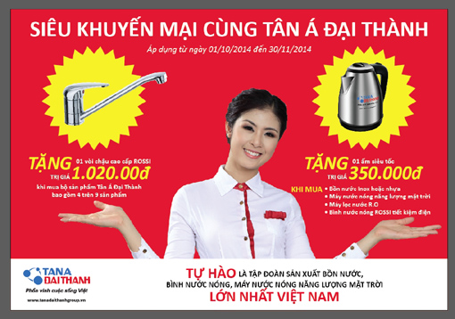 Mua sản phẩm Tân Á Đại Thành nhận ngay quà tặng ảnh 1
