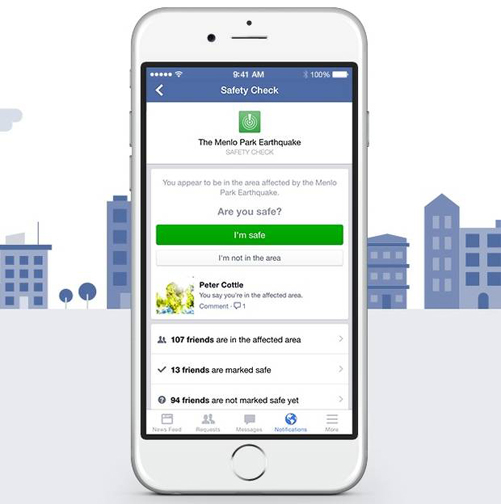Facebook ra mắt công cụ 'Kiểm tra an toàn' sau thiên tai ảnh 1