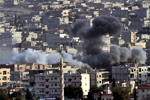 Có tín hiệu khả quan trong giao tranh ở Kobane ảnh 1