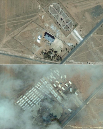 Hình ảnh không kích dữ dội nhằm vào IS ở Kobane ảnh 12