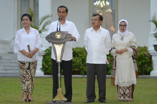 Tổng thống Indonesia công bố nội các mới ảnh 1