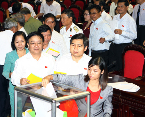 Lấy phiếu tín nhiệm phải thực chất ảnh 1