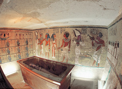 Bí ẩn ngôi mộ hoàng đế Ai Cập Tutankhamun ảnh 1