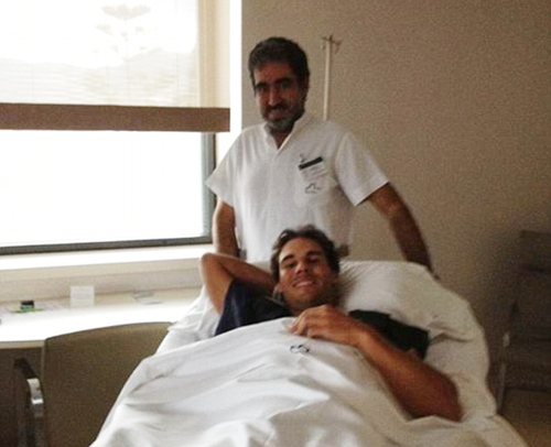 Rafael Nadal hồi phục tốt sau phẫu thuật ảnh 1